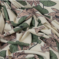 ORGANIC JERSEY WATER LILIES CREME