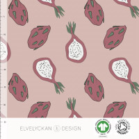 ORGANIC JERSEY DRAGON FRUIT ROSE