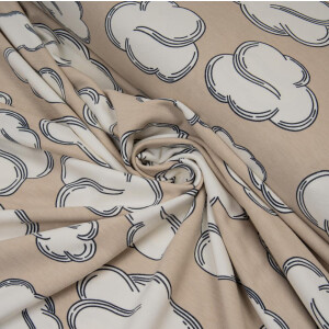 ORGANIC JERSEY CLOUDS CAPPUCCINO