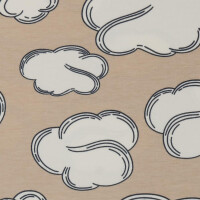 ORGANIC JERSEY CLOUDS CAPPUCCINO