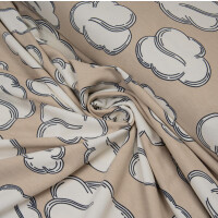 ORGANIC JERSEY CLOUDS CAPPUCCINO