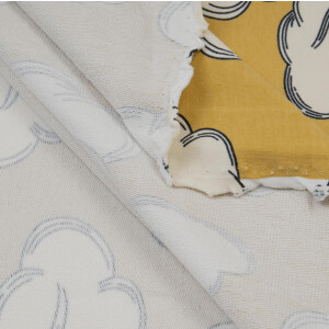 ORGANIC FRENCH TERRY CLOUDS GOLD
