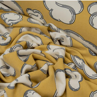 ORGANIC FRENCH TERRY CLOUDS GOLD