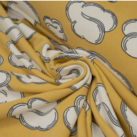 ORGANIC FRENCH TERRY CLOUDS GOLD