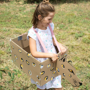 PLUMETI VINTAGE LEOPARD LEAVES ECRU