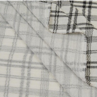 MOUSSELINE TARTAN GRID BLACK/NATURE