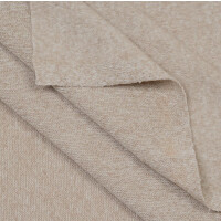 KNIT BRUSHED RECYCLED ALMOND
