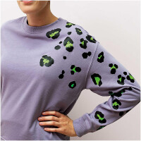 IRON ON LEO NEON GREEN