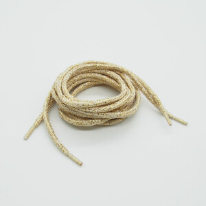 SHOELACES (SET OF 2) NATURE/GOLD