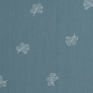 CREPE BAMBULA FLOWERS PROVINCIAL BLUE