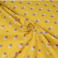 POPLIN MONKEY DREAMS YELLOW