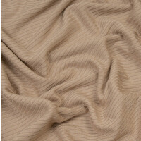 TENCEL DERBY RIBBED JERSEY WARM SAND