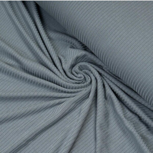 TENCEL DERBY RIBBED JERSEY SKY