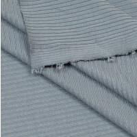 TENCEL DERBY RIBBED JERSEY SKY