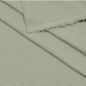 TENCEL DERBY RIBBED JERSEY SOFT MINT