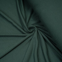 TENCEL DERBY RIBBED JERSEY DEEP GREEN