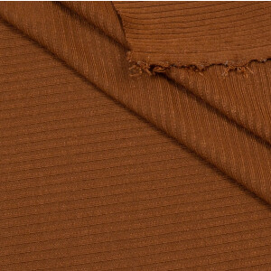 TENCEL DERBY RIBBED JERSEY PECAN