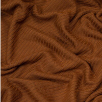 TENCEL DERBY RIBBED JERSEY PECAN