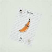 EMBROIDERED PATCH BANANA