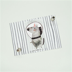 IRON ON SPACE UNICORN