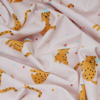 ORGANIC JERSEY PARTY LEO PEARL SAND