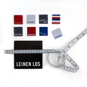 WOVEN LABEL #MEHRETIKETTE (8pc) 7. EDITION/STREIFEN