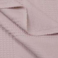WAFFLE MIXED STRIPES OLD ROSE