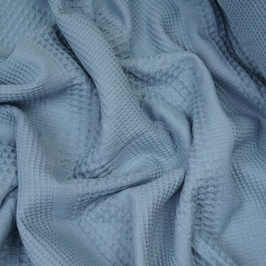 WAFFLE MIXED STRIPES BLUE