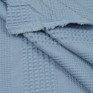 WAFFLE MIXED STRIPES BLUE