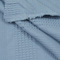WAFFLE MIXED STRIPES BLUE