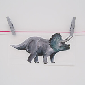 IRON ON SET DINO