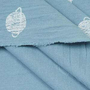 RUSTIC COTTON COSMOS BLUE