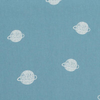 RUSTIC COTTON COSMOS BLUE