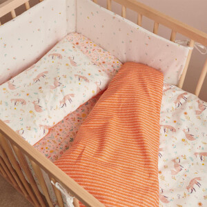 POPLIN BOTANIST COORD ORANGE