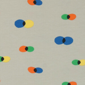 FRENCH TERRY SOFT BRUSHED ABSTRACT STONE