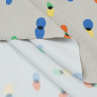 FRENCH TERRY SOFT BRUSHED ABSTRACT STONE