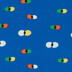 FRENCH TERRY SOFT BRUSHED ABSTRACT SKYDIVER