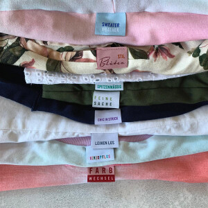 WOVEN LABEL #MEHRETIKETTE (8pc) 8. EDITION