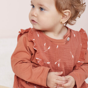 DOUBLE GAUZE CARROTS RUST