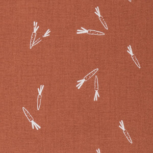 DOUBLE GAUZE CARROTS RUST