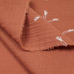 DOUBLE GAUZE CARROTS RUST