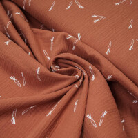 DOUBLE GAUZE CARROTS RUST