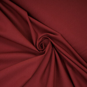 ORGANIC POPLIN SAMBA RED