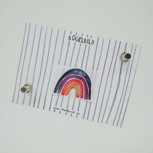 IRON ON RAINBOW COLORFUL