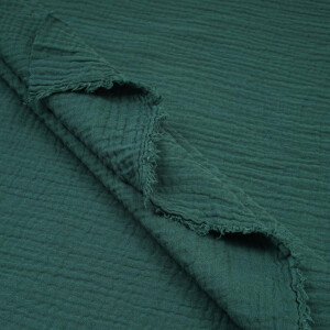 ORGANIC DOUBLE GAUZE BASIC ATLANTIC GREEN
