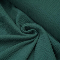 ORGANIC DOUBLE GAUZE BASIC ATLANTIC GREEN