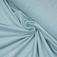 JERSEY STRIPY DUSTY MINT/WHITE