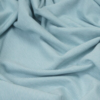 JERSEY STRIPY DUSTY MINT/WHITE