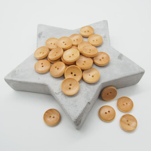 WOODEN BUTTON NATURE
