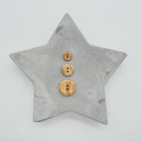 OLIVE WOOD BUTTON NATURE